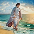 Resultado de imagen de jesús caminando | Arte de jesús, Cuadros de ...