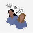 Greys Anatomy sticker pack | Etsy