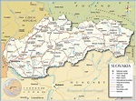 Political Map of Slovakia - Nations Online Project