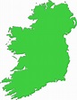 Ireland Map Simple - ClipArt Best
