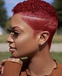 Short Red Black Hairstyles