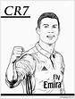 Cristiano Ronaldo Coloring Sheet Coloring Page - Free Printable ...