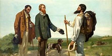 El encuentro - Gustave Courbet - Historia Arte (HA!)