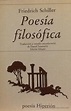 Poesía filosófica. friedrich schiller - Vendido en Venta Directa - 70900457
