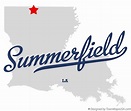 Map of Summerfield, LA, Louisiana