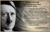 Biografia de Adolf Hitler Ideologia NAZI Espacio Vital Mi Lucha