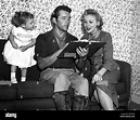 Howard Duff, Ida Lupino and their daughter in the 1950s Stock Photo - Alamy