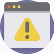 Web, page, website, warning, alert, offline, danger icon - Download on ...