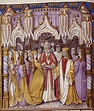 France's Catherine de Valois, King Henry V of England and Owen Tudor ...