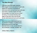 The New Woman - The New Woman Poem by Arthur Henry Adams