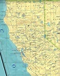 Mapa político del Norte del Estado de California - Tamaño completo | Gifex