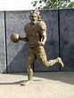 Pat Tillman statue at Pat Tillman Freedom Plaza at University of ...