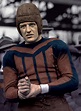 My first attempt is Red Grange, 1925. Pro football wasn't big until it ...