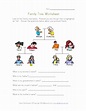 family-tree-worksheet par AllKidsNetwork.com - Fichier PDF