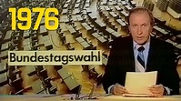 ARD Tagesschau zur Bundestagswahl '76 (03.10.1976) - YouTube