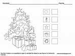 Ficha infantil Navidad: Colorear y contar (con imágenes) | Actividades ...