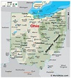 Mapas de Ohio - Atlas del Mundo