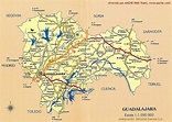 Mapa de Guadalajara