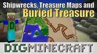How To Make Buried Treasure Map In Minecraft