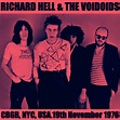 WHERE IN THE WORLD?: Richard Hell & the Voidoids First Gig!!!!