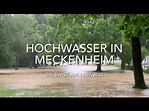 Hochwasser in Meckenheim - Die Swist am 14.07.2021 - YouTube