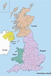 Tolle Landkarten Großbritannien - Vereinigtes Königreich