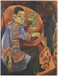 The Drinker (self-portrait) - Ernst Ludwig Kirchner - WikiArt.org