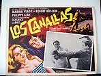 "LOS CANALLAS" MOVIE POSTER - "LES CANAILLES" MOVIE POSTER