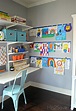 DIY Kid's Artwork Display Wall