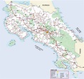 Costa Rica | Mapas da Costa Rica - Geografia Total™