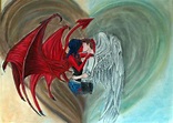 Angel and Demon Forbidden Love | The Love Of An Angel And Demon By ...