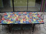 Table by Robin Herskowitz and Daughter How cool is this table? I ...