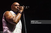 Amar Khalil of Tony Toni Tone performs on stage during the HOT House ...