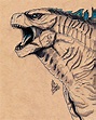 Godzilla Dibujos De Godzilla Dibujos Detallados Imagenes De Godzilla ...