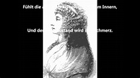 Goethe : Gedicht an Frau Charlotte von Stein - YouTube