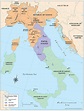 Map of Italy 1500 - Italy map 1500 (Southern Europe - Europe)
