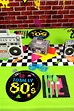 80s-Tableware | 80s birthday parties, 80s theme party, Party themes
