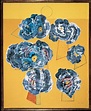 Max Ernst (German, 1891-1976) Flowers on the yellow background (Blumen ...