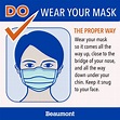 Current Face Mask Guidelines | Beaumont Health