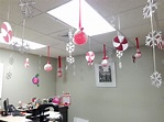 Navidad en la oficina | Navidad en la oficina, Decoración navideña ...