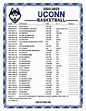 Printable Uconn Women's Basketball Schedule