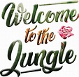 Welcome to the jungle sticker - TenStickers