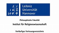 Vorläufige Vorlesungsverzeichnisse Sommersemester 2023 – Institut für ...