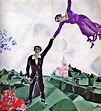 Marc Chagall. The Promenade. 1917 | Chagall paintings, Chagall, Marc ...