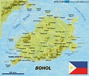 philippines | Map of Bohol (Philippines) - Map in the Atlas of the ...