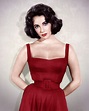 Elizabeth Taylor in red dress Hollywood Stars, Hollywood Icons, Old ...