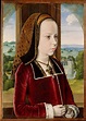 Jean Hey: Portrait of Margaret of Austria, age 10 (1490)