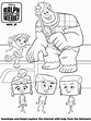 Ralph Breaks the Internet Coloring Pages and Activity Sheets