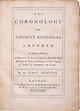 The Chronology of Ancient Kingdoms Amended | Isaac Newton | First Edition