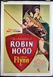 THE ADVENTURES OF ROBIN HOOD, Original Errol Flynn Movie Poster ...